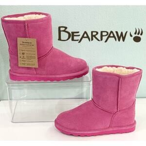 Womens BearPaw Elle Casual Boots ‘Pink: New W/Tag! Size: 5 Women’s
